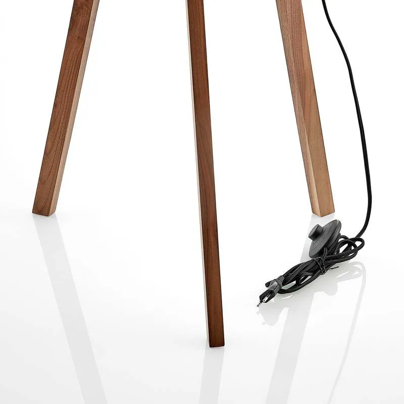 B-Ware Lucande Auriane Tripod-Stehlampe Standleuchte Stehllampe E27 LED SIEHE TEXT/FOTO