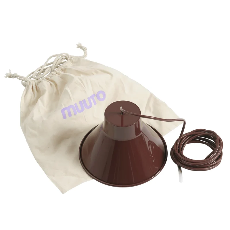 B-Ware Muuto Pendelleuchte Hängelampe LED Lampe grau Wohnzimmer Baldachin