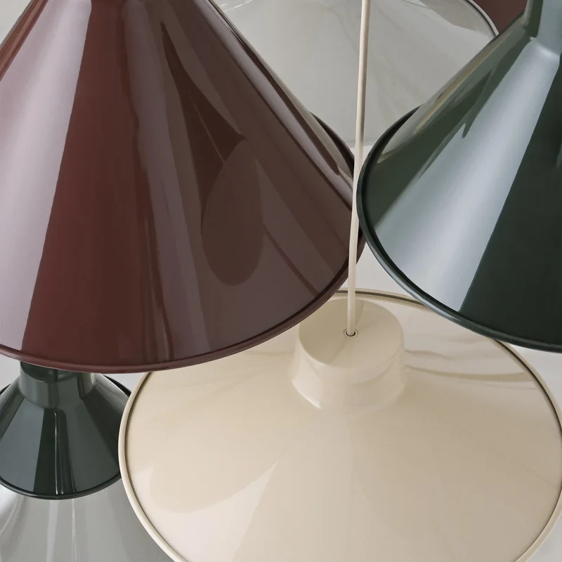 B-Ware Muuto Pendelleuchte Hängelampe LED Lampe grau Wohnzimmer Baldachin