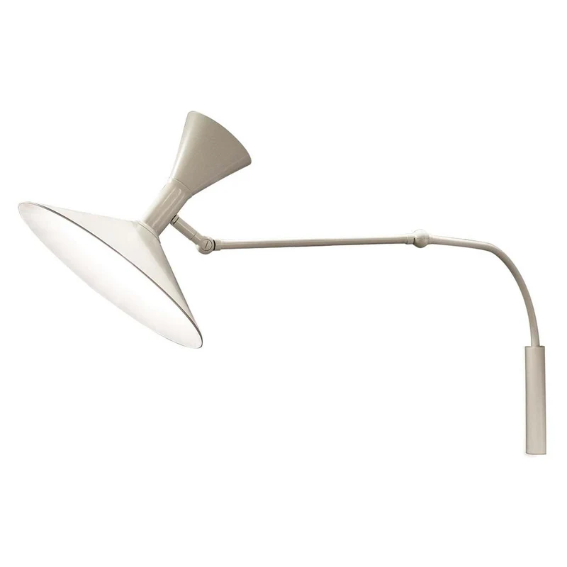 B-Ware Nemo Lampe de Marseille Wandleuchte kalk weiß/matt/LxH 166x80cm/ohne Leuchtm.