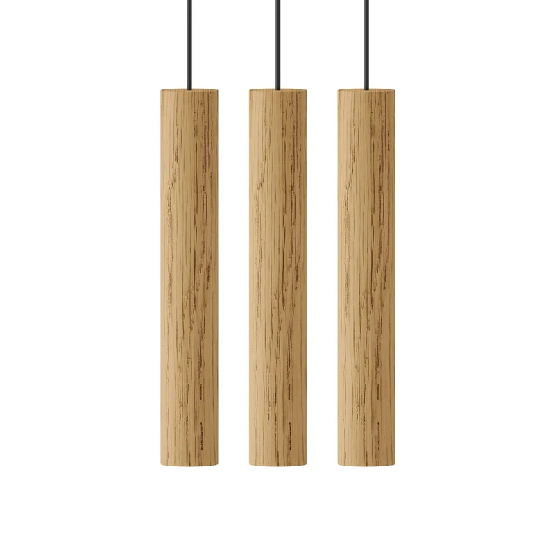 B-Ware Umage Chimes Pendelleuchte LED Hängeleuchte Deckenlampe Deckenlicht Lampe Eiche