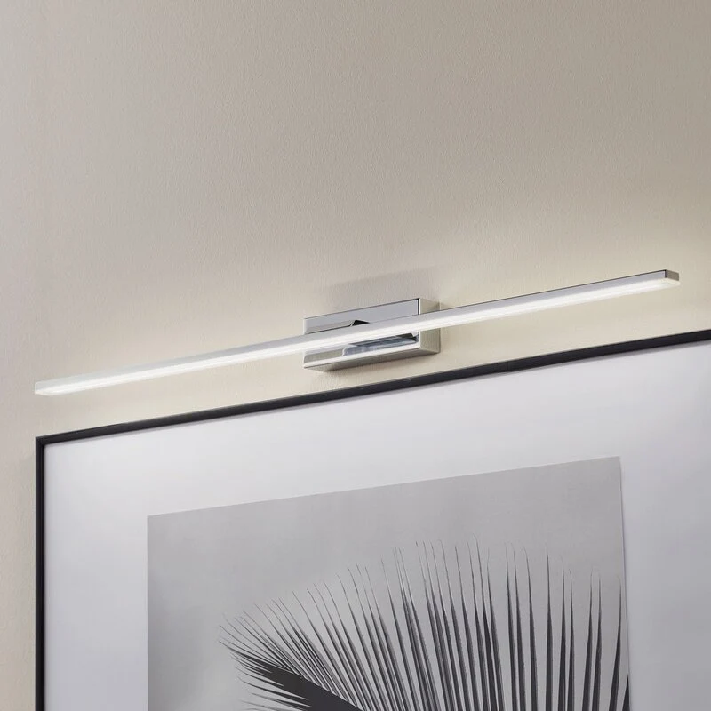 B-Ware Euluna LED-Wandleuchte Miroir 80 cm chrom 4000K Wandleuchte Spiegelleuchte Leuch