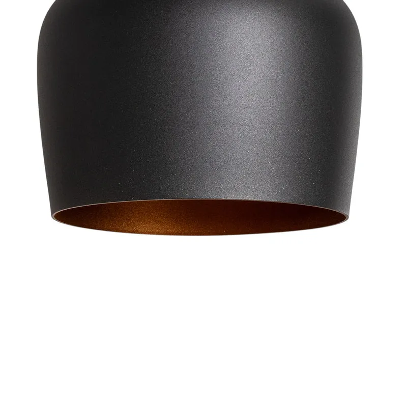 B-Ware Opviq Hängeleuchte Berceste N-1413 schwarz Metall 3-flammig 48 cm dimmbar