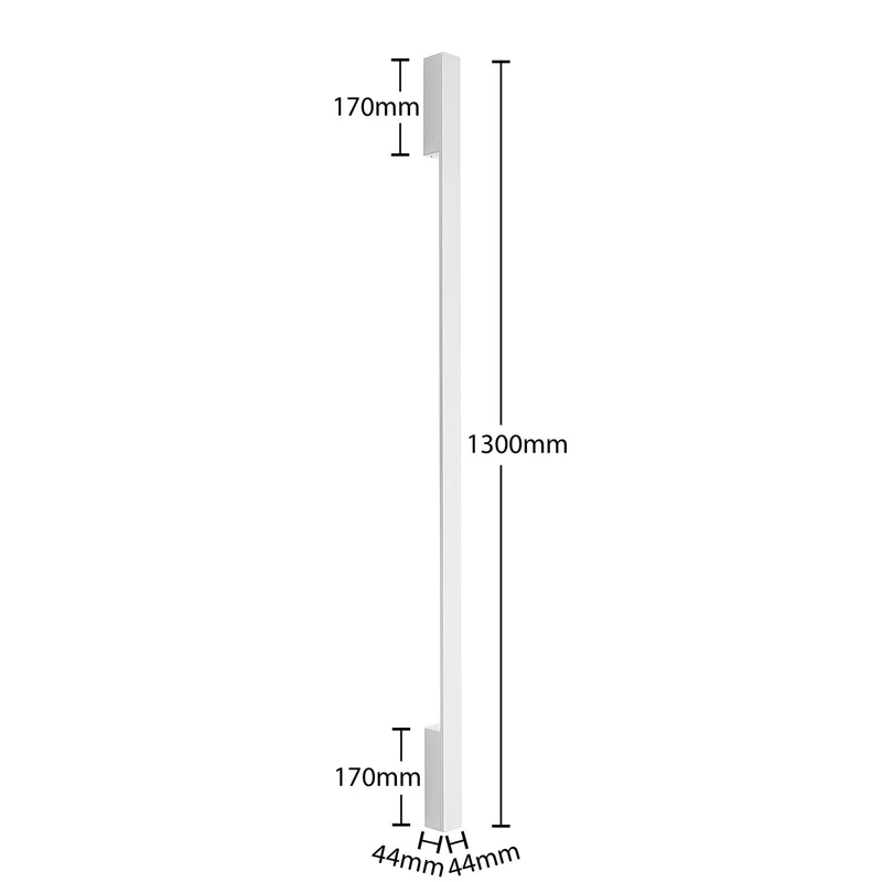 B-Ware Arcchio Wandleuchte Wandlampe LED Ivano weiß Aluminium Leuchte Lampe 130 cm