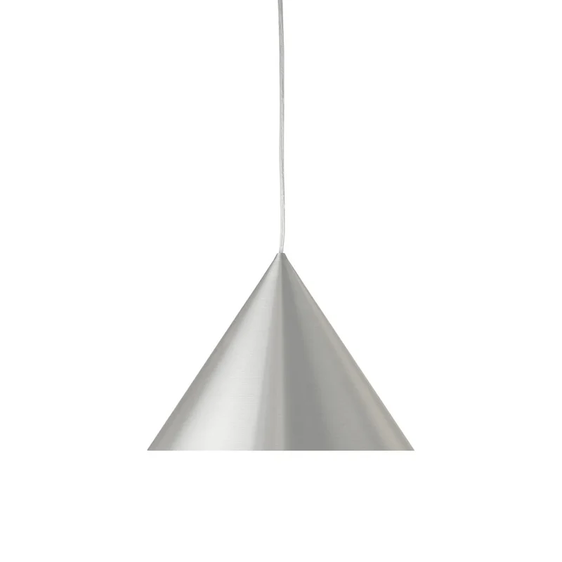 B-Ware Frandsen Pendelleuchte Hängelampe Benjamin Aluminium gebürstet Ø30cm Designlampe