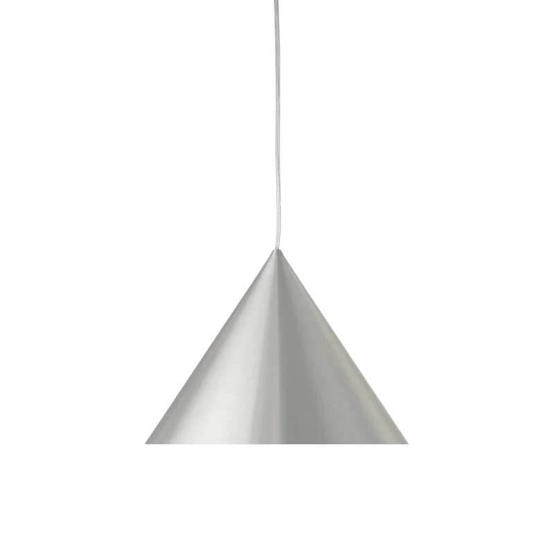 B-Ware Frandsen Pendelleuchte Hängelampe Benjamin Aluminium gebürstet Ø30cm Designlampe