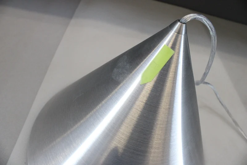 B-Ware Frandsen Pendelleuchte Hängelampe Benjamin Aluminium gebürstet Ø30cm SIEHE TEXT
