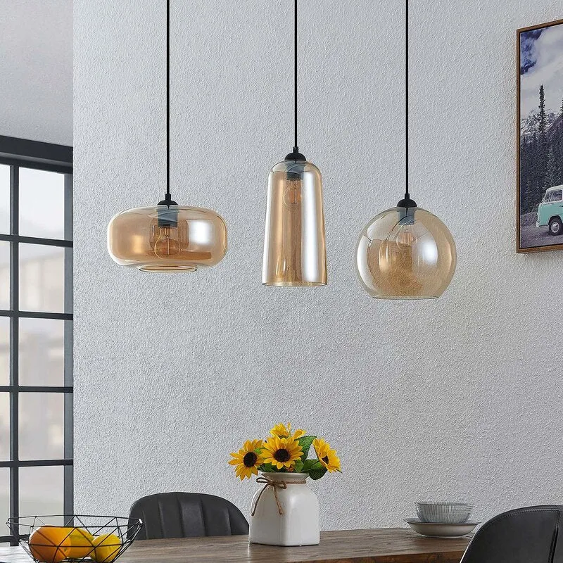 B-Ware Lucande Wilja Hängeleuchte Hängelampe Licht Lampe Leuchte E27 SIEHE TEXT/FOTO617