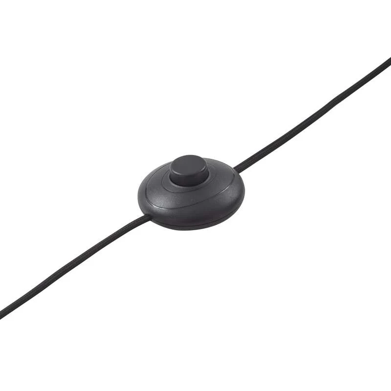 B-Ware Lucande Stehlampe Bogenlampe Yekta LED dimmbar schwarz Wohnzimmerlampe415
