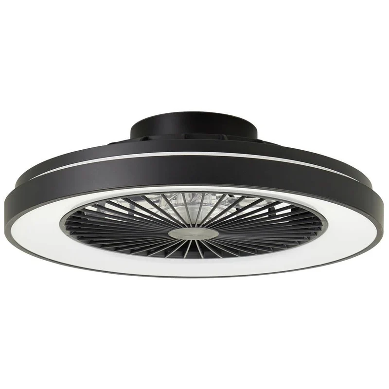 C-Ware Mazzaro Deckenleuchte Lampe LED Ventilator RGB Kunststoff Wohnzimmer Beleuchtung