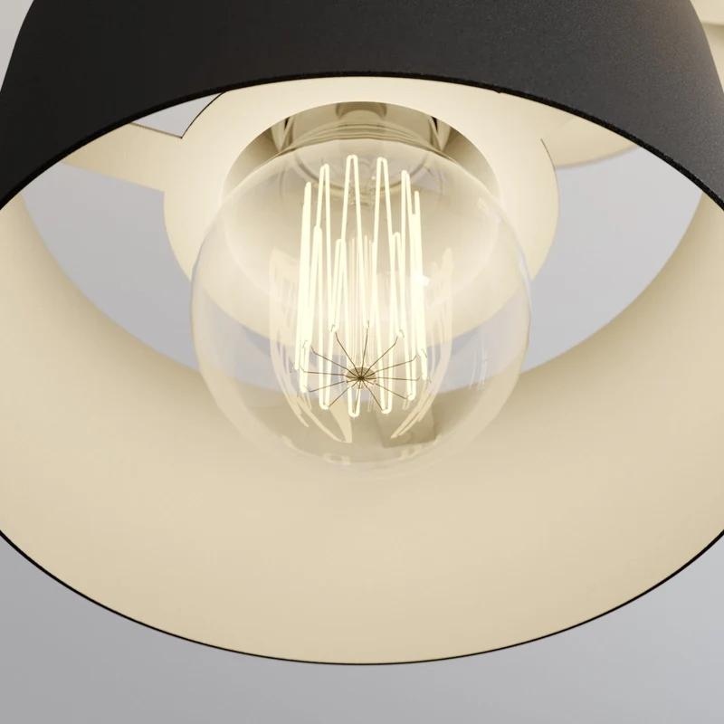 B-Ware Sigma Lighting Hängeleuchte Rif Hängeleuchte Lampe LED Rondell dreiflammig E27