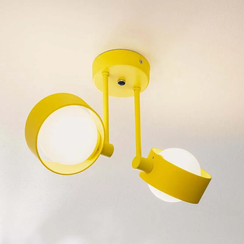 B-Ware Argon Deckenleuchte Mado Deckenlampe Deckenlicht Lampe Stahl SIEHE TEXT/FOTO