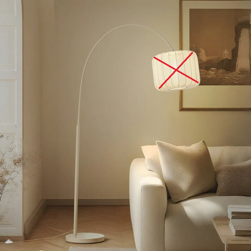 B-Ware Lindby Bogenleuchte Stehlampe Helin beige Textil Höhe 1985 cm SIEHE TEXT/FOTO