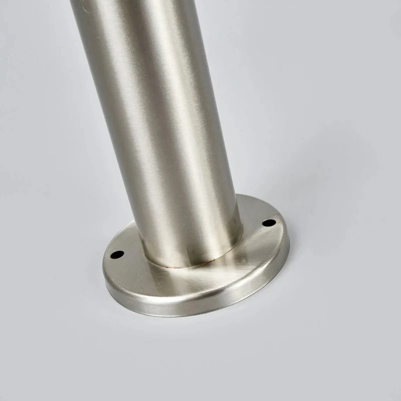 B-Ware Lindby Wegelampe Noemi 80 cm grau Edelstahl IP44 dimmbar E27 60 W