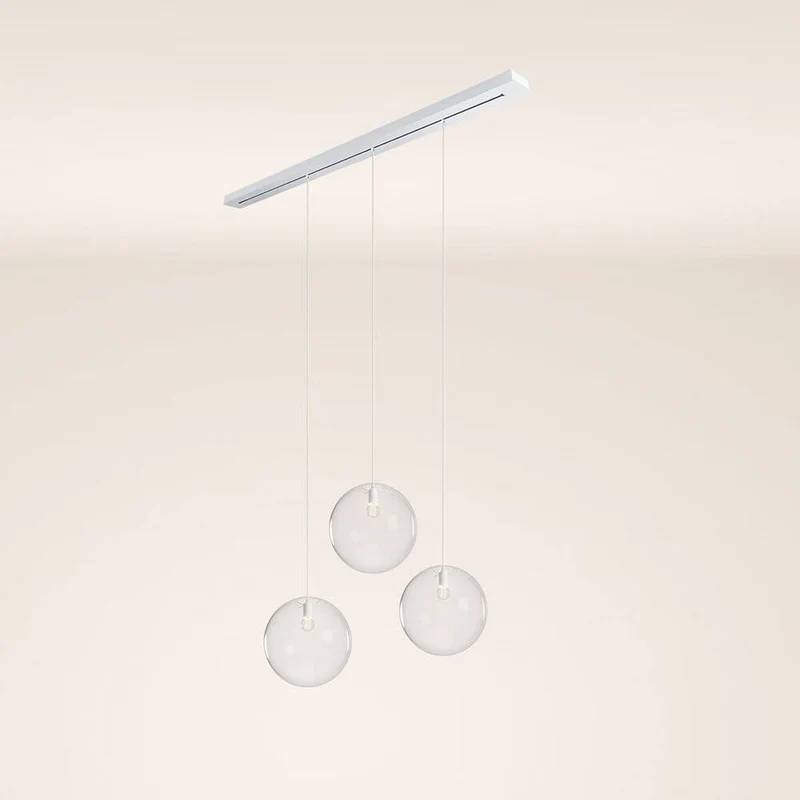 s.luce Orb Esstischleuchte 3-flammig 160cm Ø 3x40