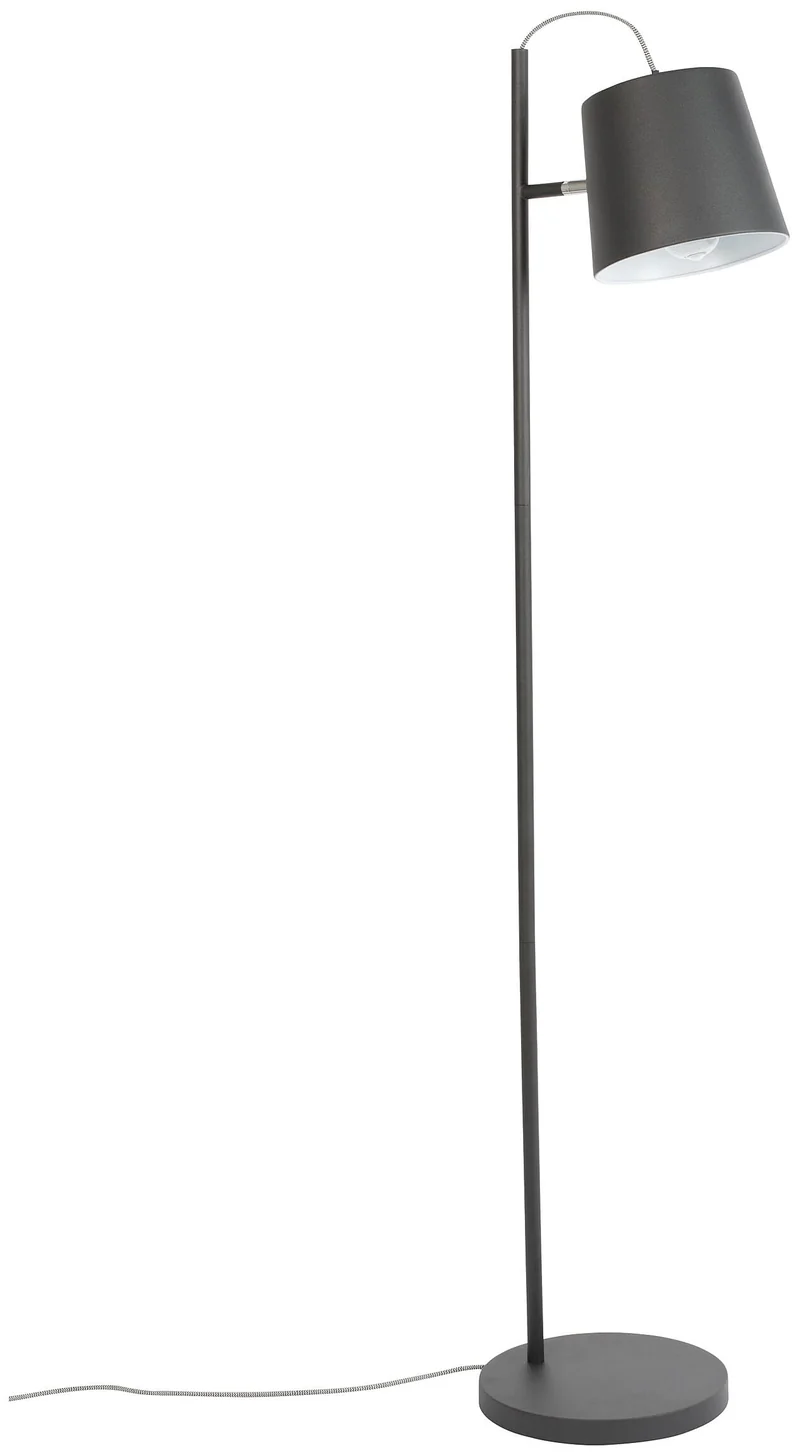 B-Ware Zuiver Stehleuchte Lampe BUCKLE HEAD schwarz höhenverstellbar Fußschalter 150 cm