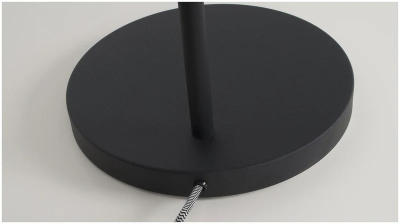 B-Ware Zuiver Stehleuchte Lampe BUCKLE HEAD schwarz höhenverstellbar Fußschalter 150 cm