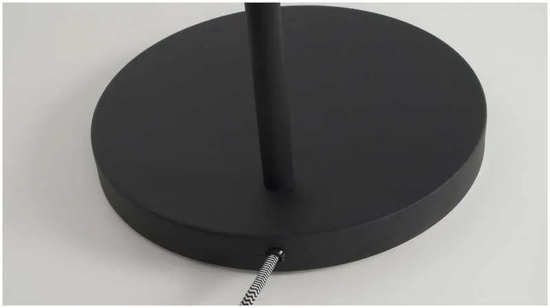 B-Ware Zuiver Stehleuchte Lampe BUCKLE HEAD schwarz höhenverstellbar Fußschalter 150 cm