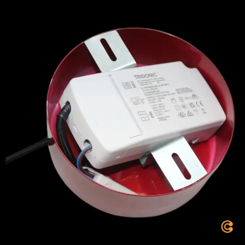 B-Ware NINE Pendelleuchte Hängelampe LED Beleuchtung rot Esszimmer SIEHE TEXT/FOTO