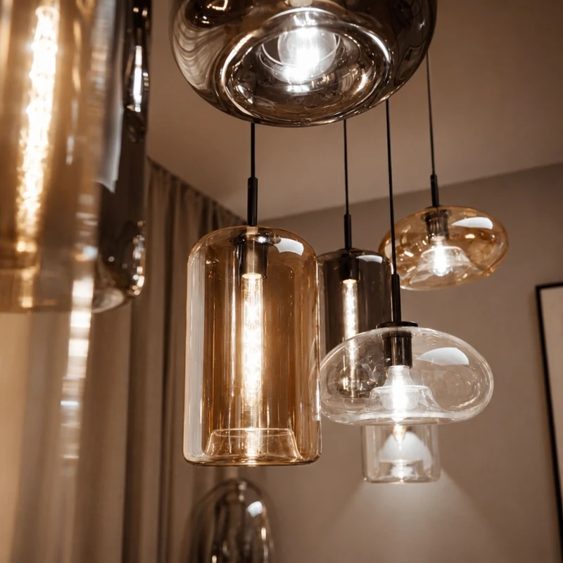 s.luce Cruet Up Esstisch-Pendellampe 1-Phasen-Schiene Endeinspeiser