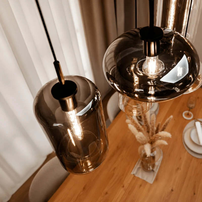 s.luce Cruet Up Esstisch-Hängeleuchte 1-Phasen-Schiene Mitteleinspeiser