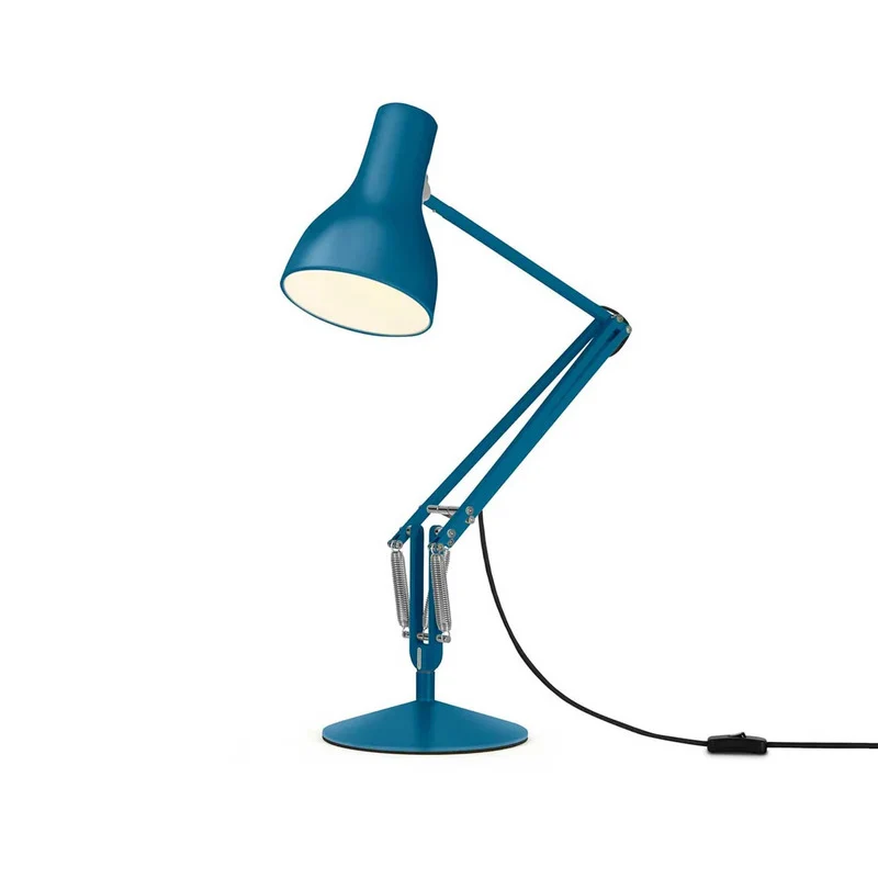 B-Ware Anglepoise Type 75 Tischleuchte Schreibtischleuchte Blau E27 SIEHE TEXT/FOTO