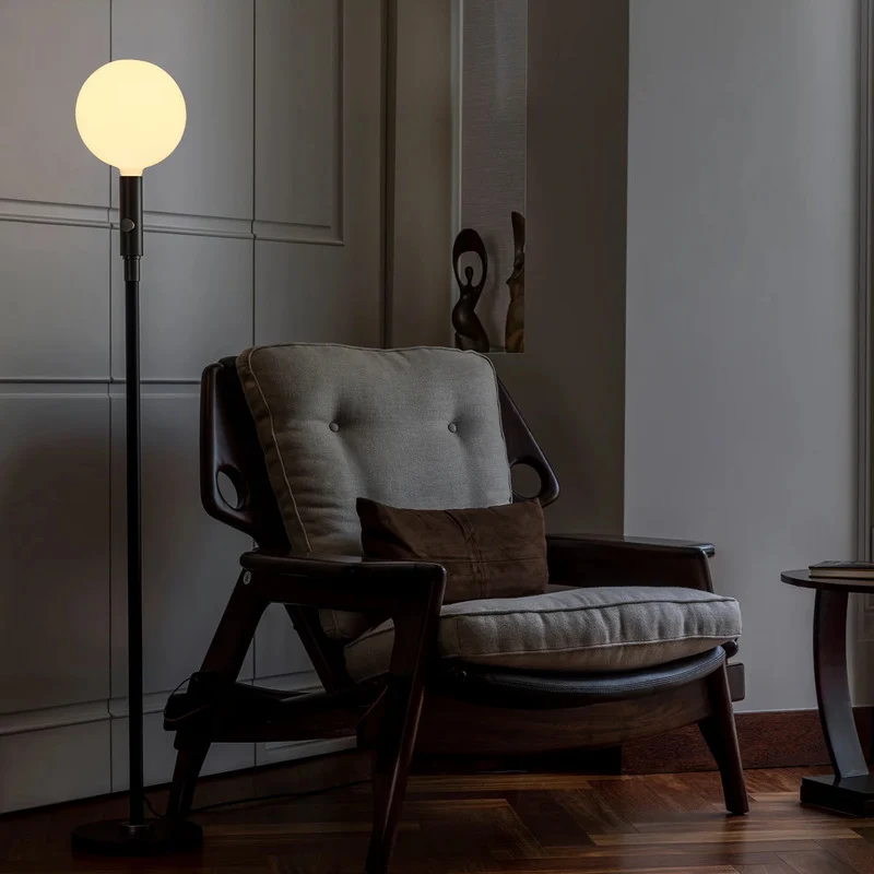 D-Ware Tala Stehleuchte Wohnzimmerlampe LED Poise graphit höhenverstellbar dimmbar