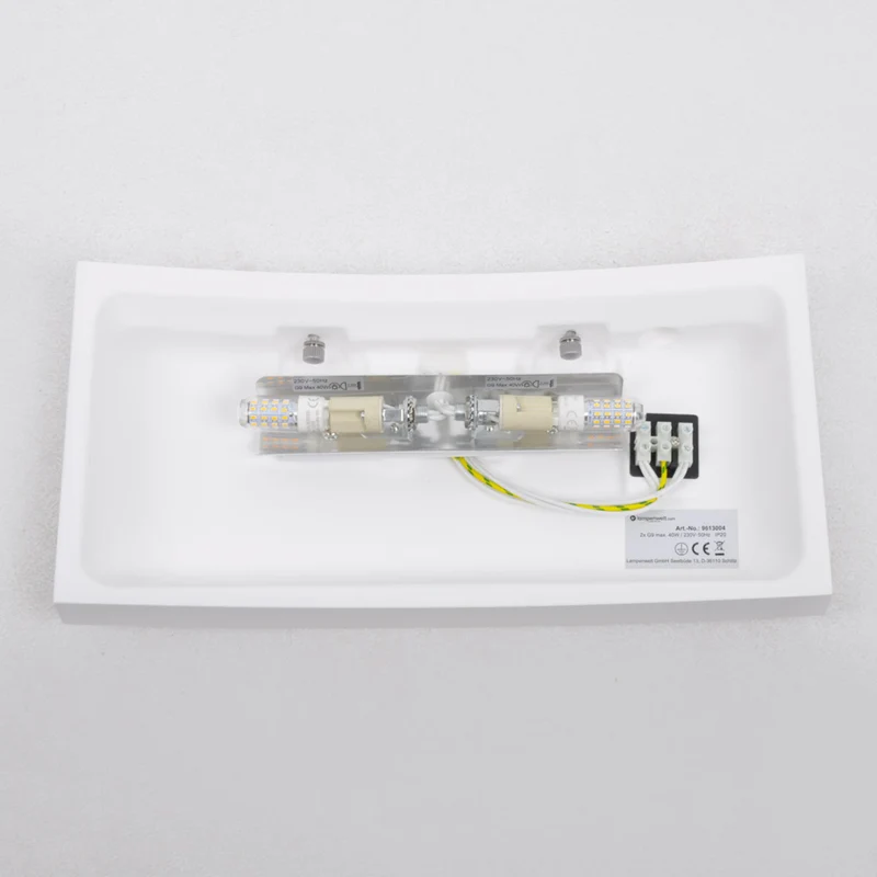 B-Ware Lindby Wandleuchte Leander Wandlampe Wandlicht Lampe Leuchte G9 weiß bemalbar646