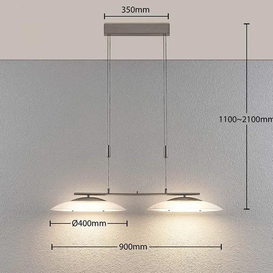 B-Ware Lindby LED Pendelleuchte Judie Hängeleuchte IP20 Deckenleuchte Lampe Leuchte