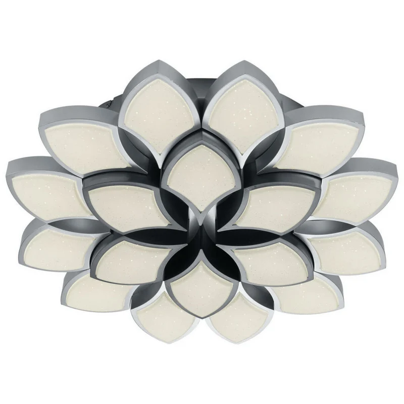 B-Ware B-Leuchten Rose LED-Deckenlampe Deckenlampe Hängeleuchte Lampe Leuchte 108W 65cm