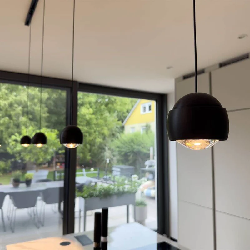 s.luce Beam LED Hängeleuchte 1-Phasen-Schienensystem Endeinspeiser