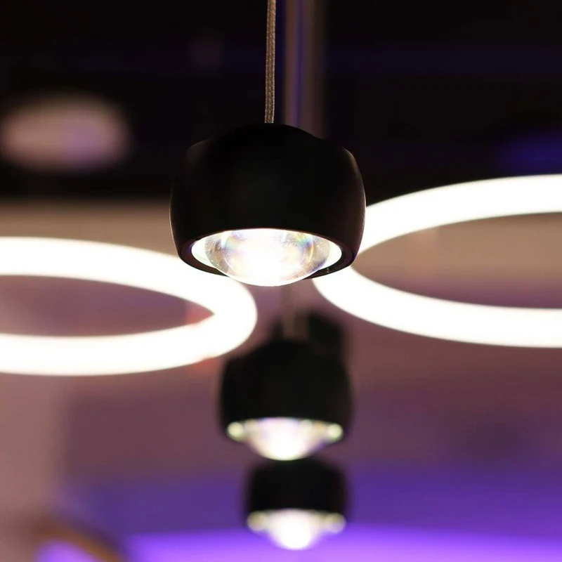 s.luce Beam LED Hängeleuchte 1-Phasen-Schienensystem Endeinspeiser