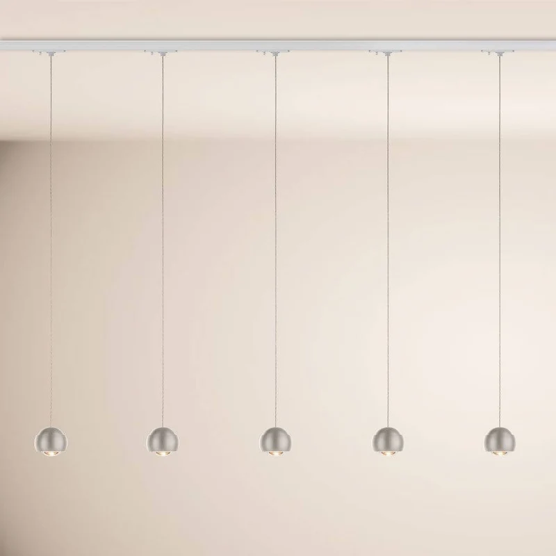 s.luce Beam LED Hängelampe 1-Phasen-Schienensystem Mitteleinspeiser