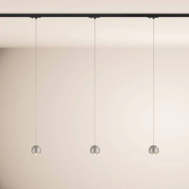 s.luce Beam LED Hängelampe 1-Phasen-Schienensystem Mitteleinspeiser