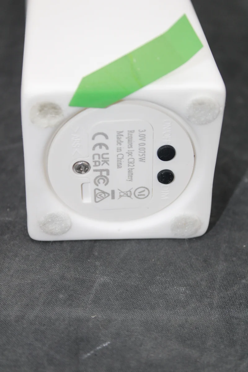 B-Ware Audo Lichtobjekt Leuchte LED Kerzen Porzellan weiß 22 cm Dimmer SIEHE TEXT/FOTO
