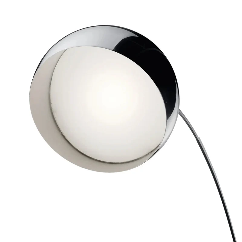 Flos Stehleuchte Bodenlampe Arco LED Marmor italienisches Leuchtendesign weiß