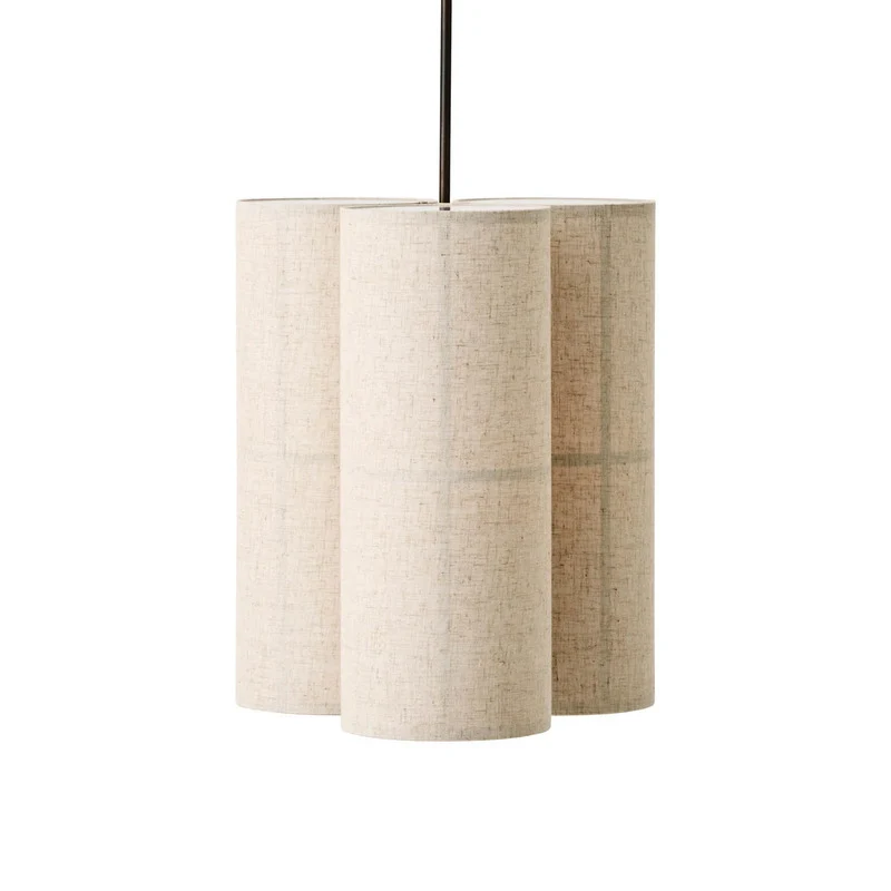 B-Ware Audo Copenhagen Pendelleuchte Hängelampe Hashira Cluster creme Leinen Ø 32 cm