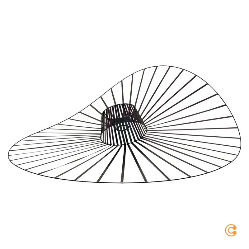 B-Ware Petite Friture Pendelleuchte Vertigo irisierendes Schwarz Lampe 110cm E27 LED