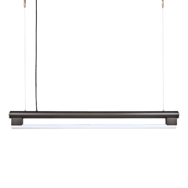 B-Ware FRAMA Lampenfassung Sockel Lampenhalter Eiffel Anhänger Stahl Gun Metal 100 cm