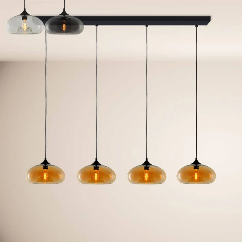 s.luce Cruet Low Esstisch-Hängeleuchte 2 bis 5-flammig 160cm