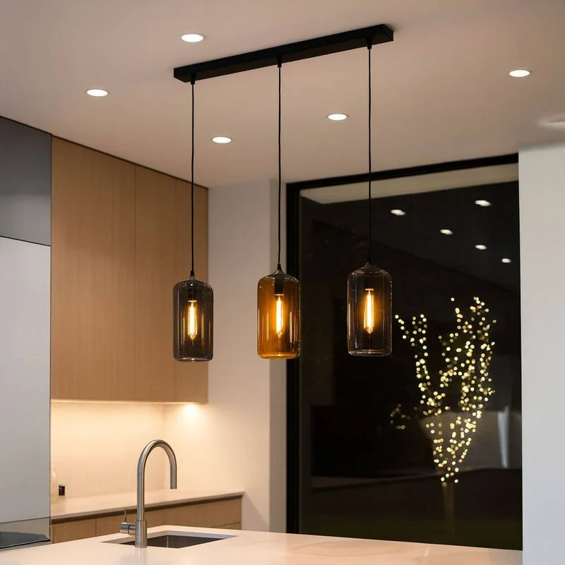 s.luce Cruet Up Esszimmer-Hängelampe 2 bis 5-flammig 160cm