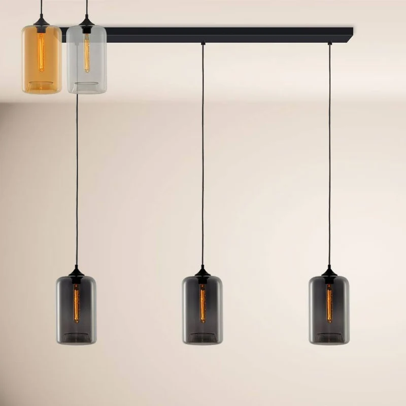 s.luce Cruet Up Esszimmer-Hängelampe 2 bis 5-flammig 160cm