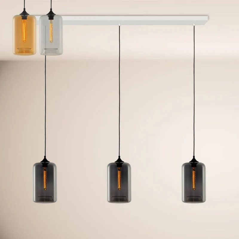 s.luce Cruet Up Esszimmer-Hängelampe 2 bis 5-flammig 160cm