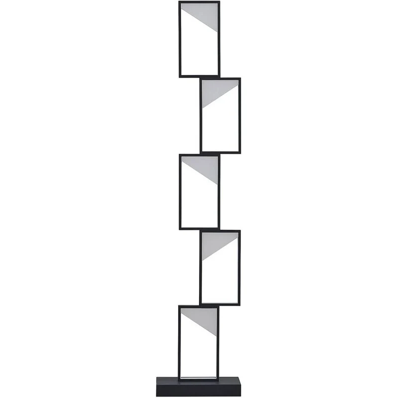 B-Ware Lindby Fotini LED-Stehleuchte sandgrau Designer Standleuchte Wohnzimmerlampe891