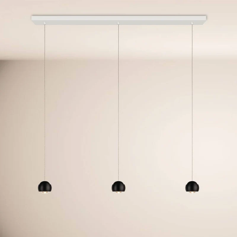 s.luce Beam LED Esstisch-Pendelleuchte Balken 120cm