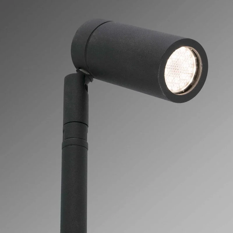 Seth LED Spießstrahler Schwarz 40° IP44