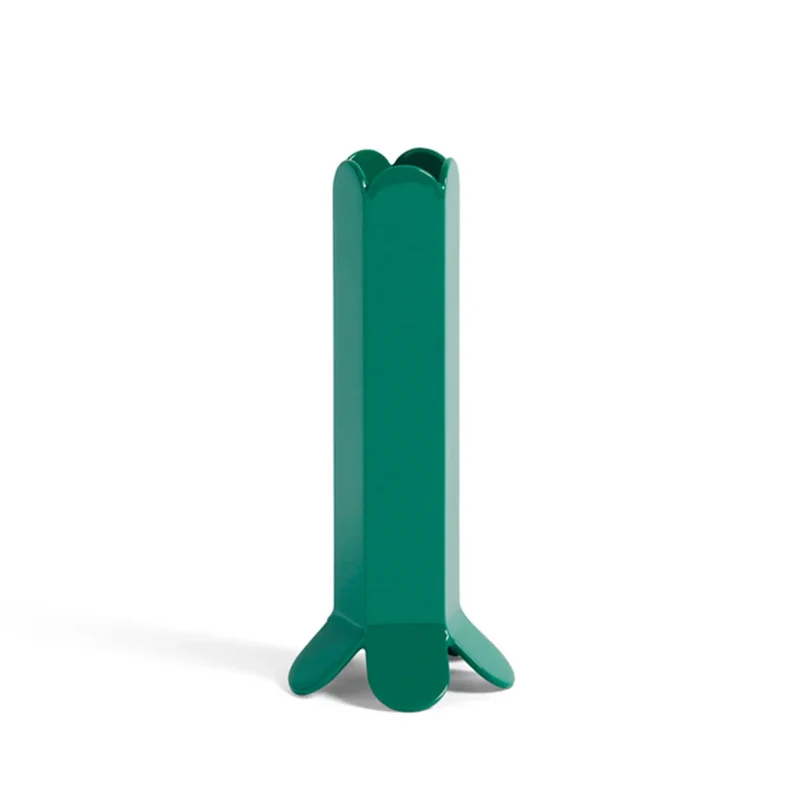 B-Ware HAY Arcs Kerzenhalter Leuchter Kerzenständer L grün Zinklegierung Design