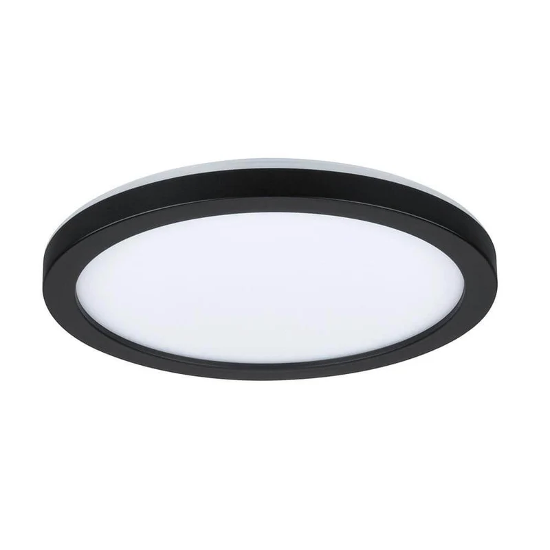 LED Panel Atria Shine Rund Schwarz Ø 19cm