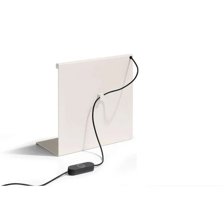 B-Ware HAY Tischleuchte Lampe LED mit Dimmer cremeweiß Metall Weiß 220 mm 225 mm