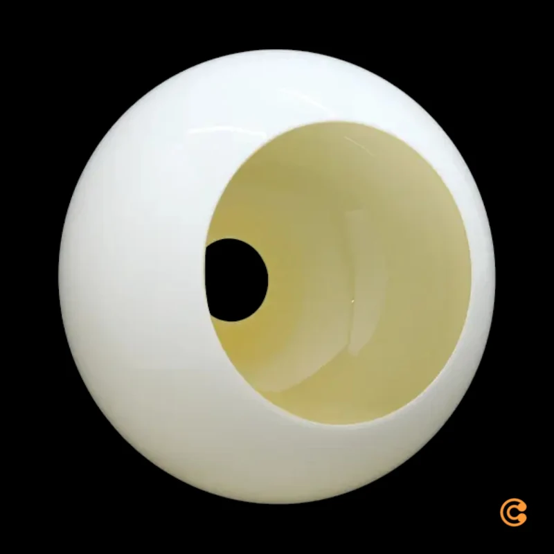 B-Ware Foscarini Tischleuchte Buds 2 Tischlampe Lampe weiß Glasdiffusor SIEHE TEXT/FOTO
